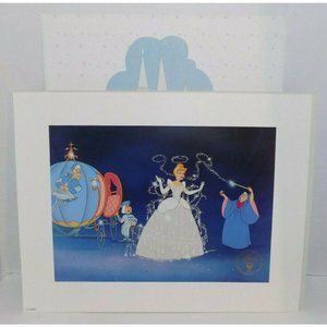 Walt Disneys Cinderella Exclusive Commemorative Lithograph 1995